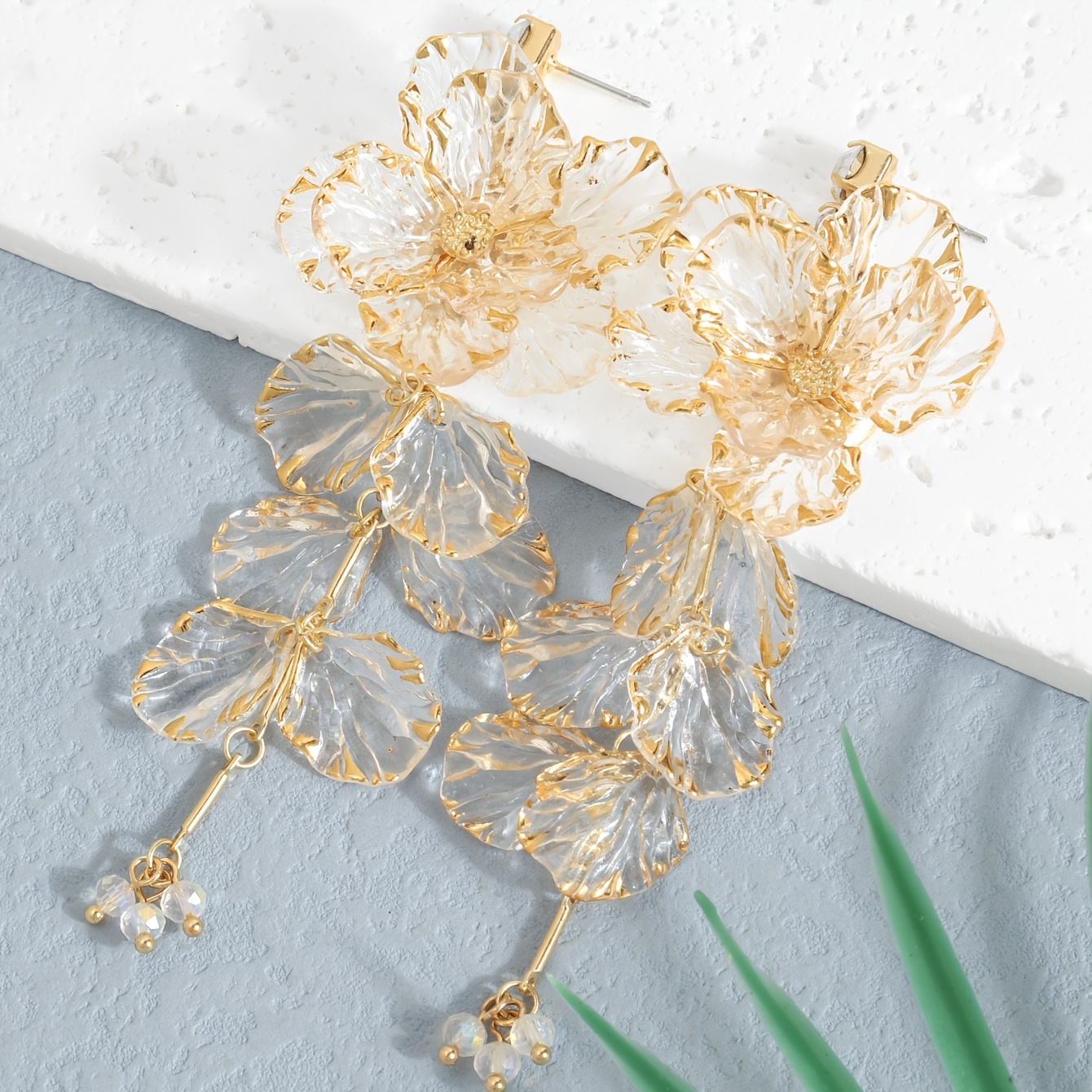 Women's Fashionable New Tassel Flower Earrings